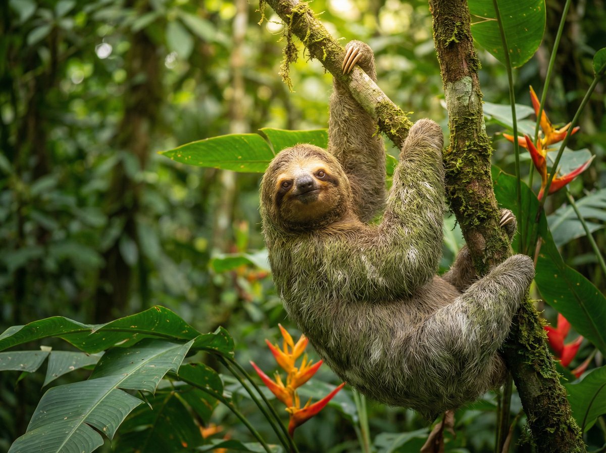 偷拍树懒慢生活视频